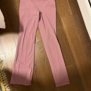 Athleta Mauve Pink Wide-Leg Track Pants